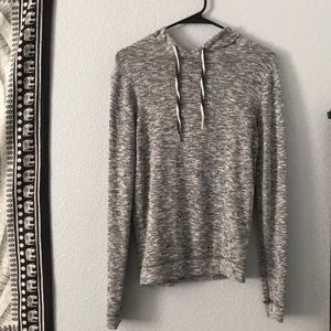 Grey loose long sleeve